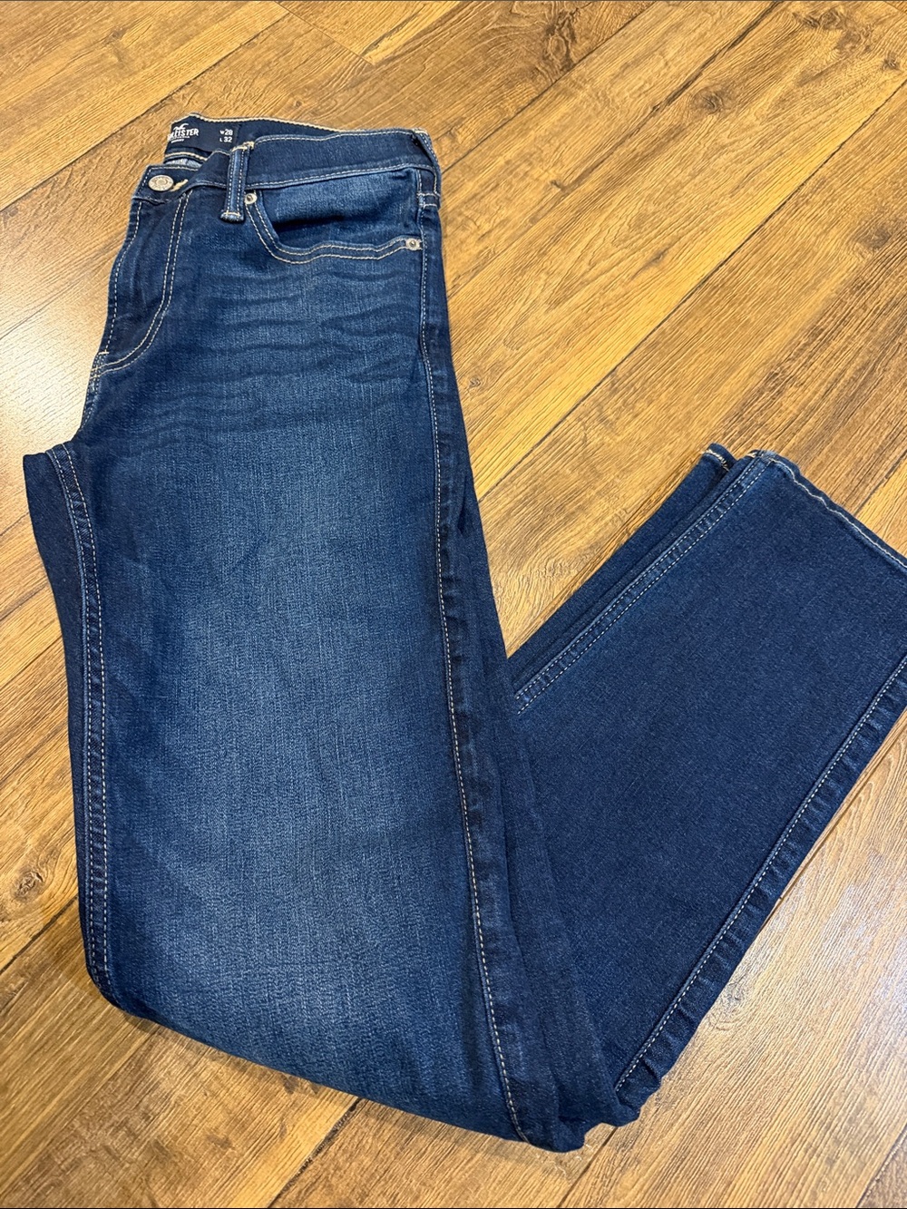 Men’s Hollister Dark Blue Skinny Jeans